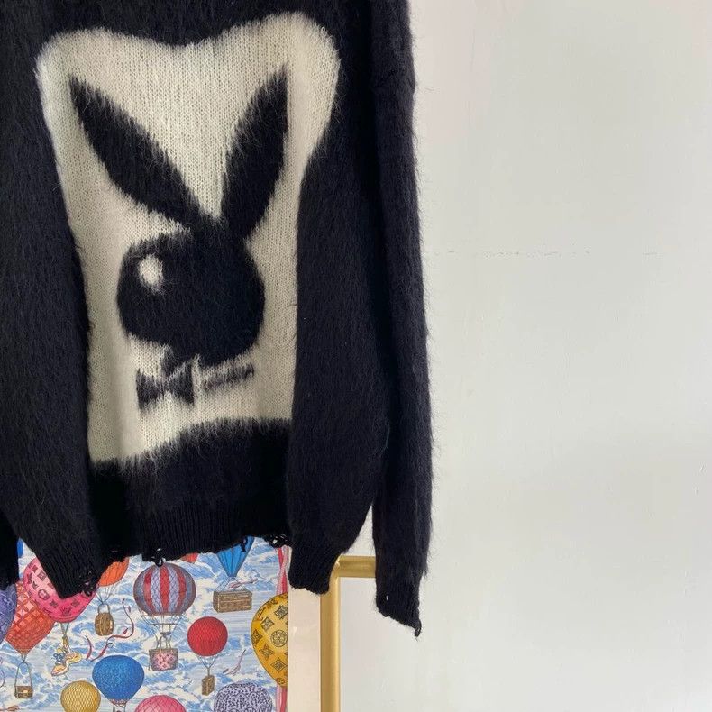 Saint Laurent Paris Saint Laurent Rabbit Pullover XL Size US XL / EU 56 / 4 - 4 Thumbnail