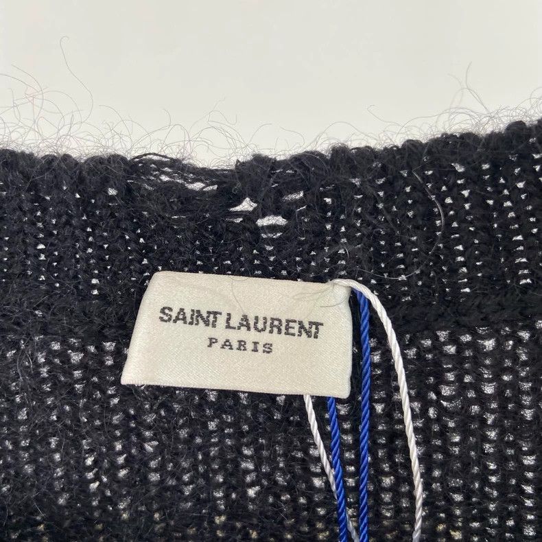 Saint Laurent Paris Saint Laurent Rabbit Pullover XL Size US XL / EU 56 / 4 - 6 Thumbnail