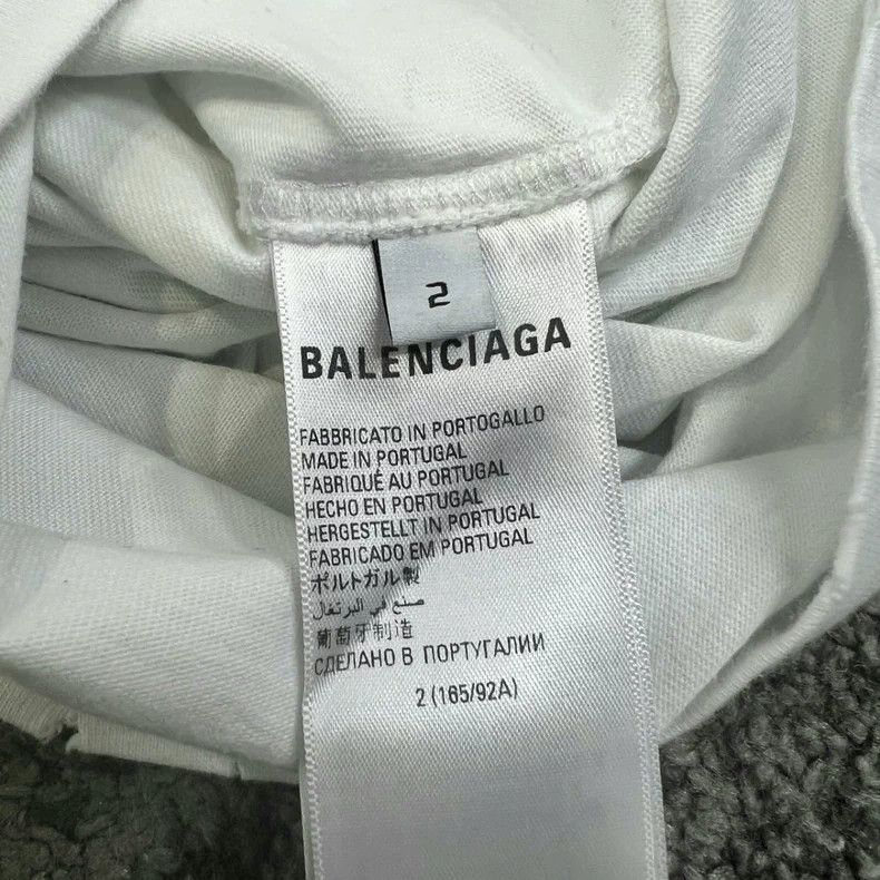 Balenciaga Adidas Balenciaga Striped Distressed Sweatshirt Size US M / EU 48-50 / 2 - 5 Thumbnail
