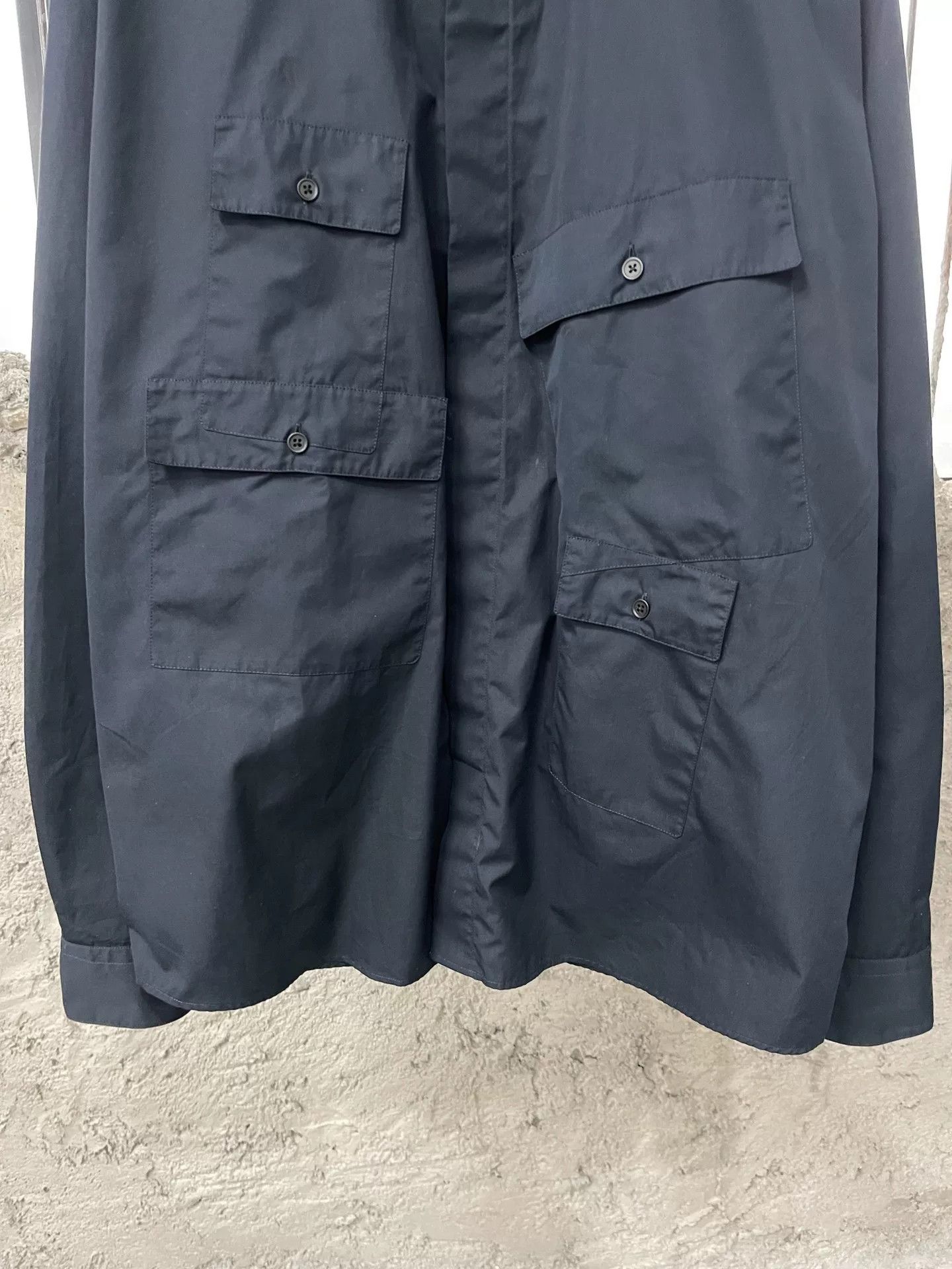 Hermes Hermes Multi-Pocket Shirt Size 39 Size US M / EU 48-50 / 2 - 4 Thumbnail