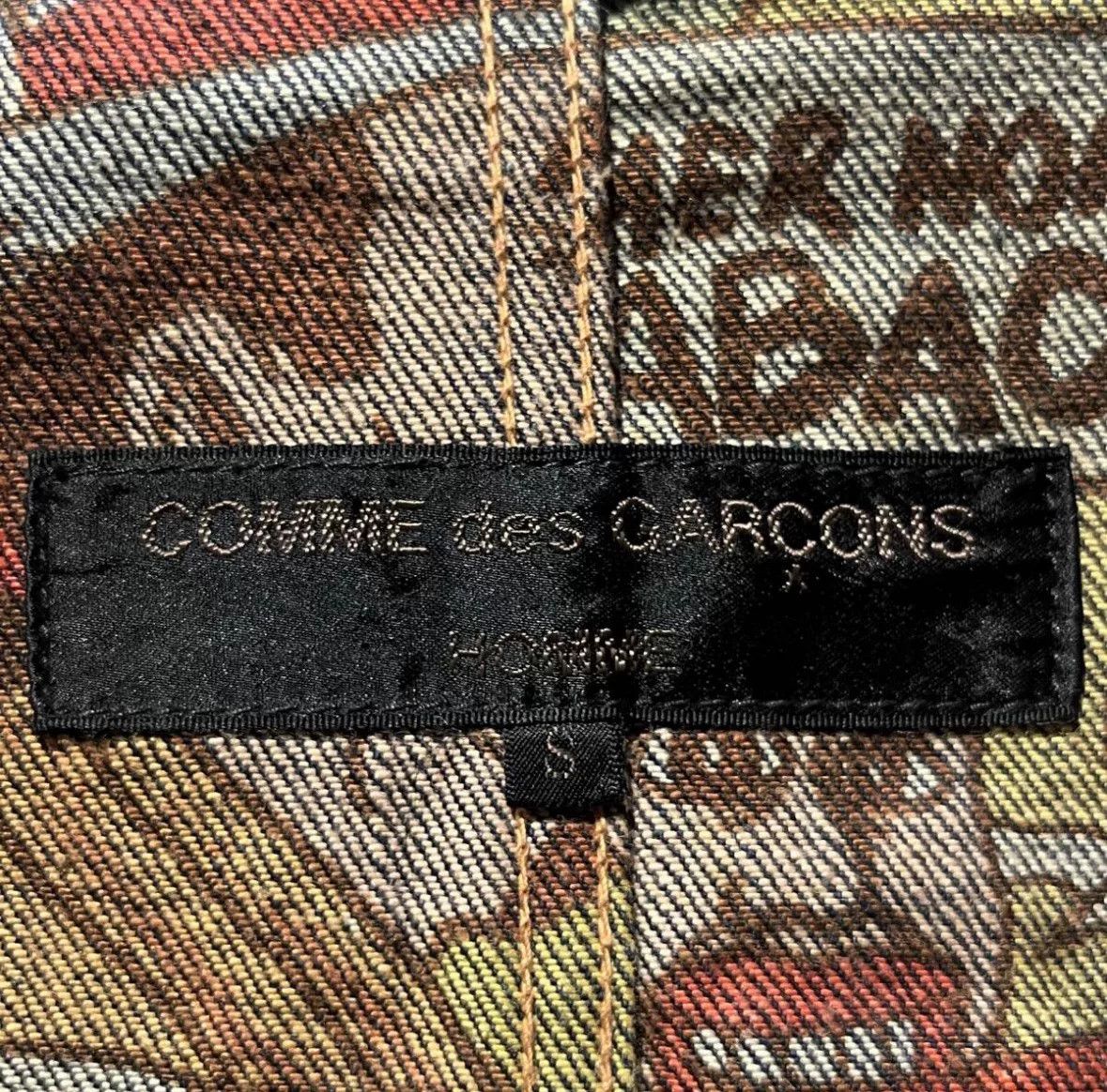 Comme des Garcons COMME des GARCONS HOMME Denim Jacket Size US S / EU 44-46 / 1 - 6 Thumbnail