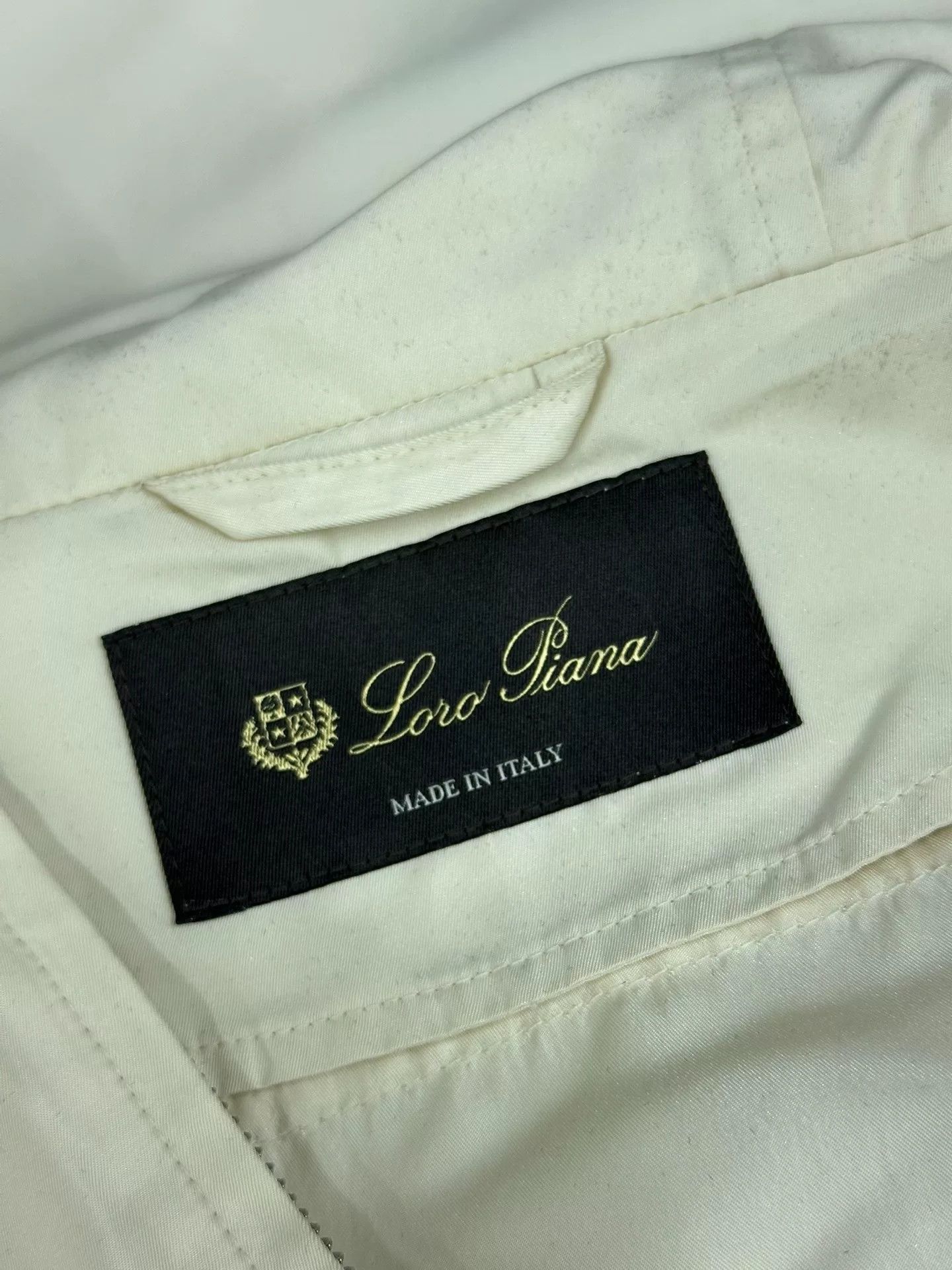 Loro Piana Loro Piana White Zip-up Vest Coat Size US M / EU 48-50 / 2 - 4 Thumbnail