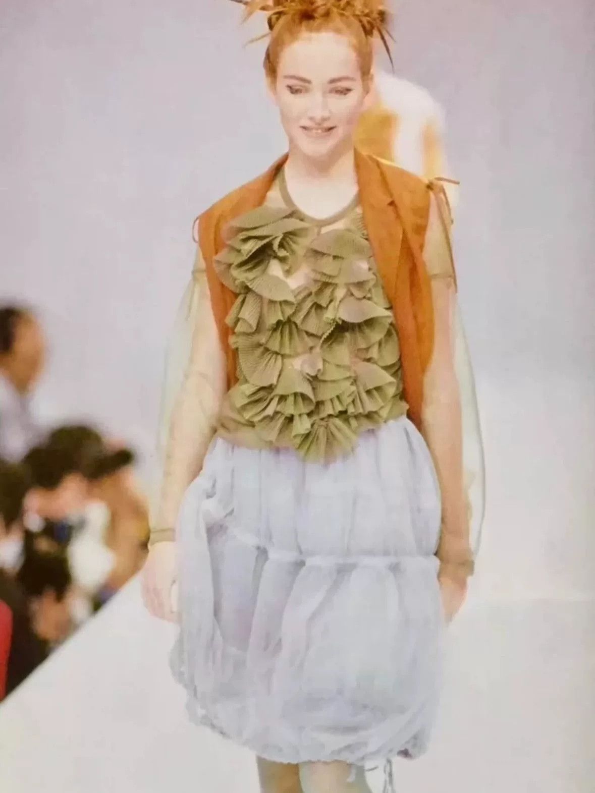 Comme des Garcons COMME des GARCONS 1999AW Mesh Skirt Size US 28 / EU 44 - 2 Thumbnail
