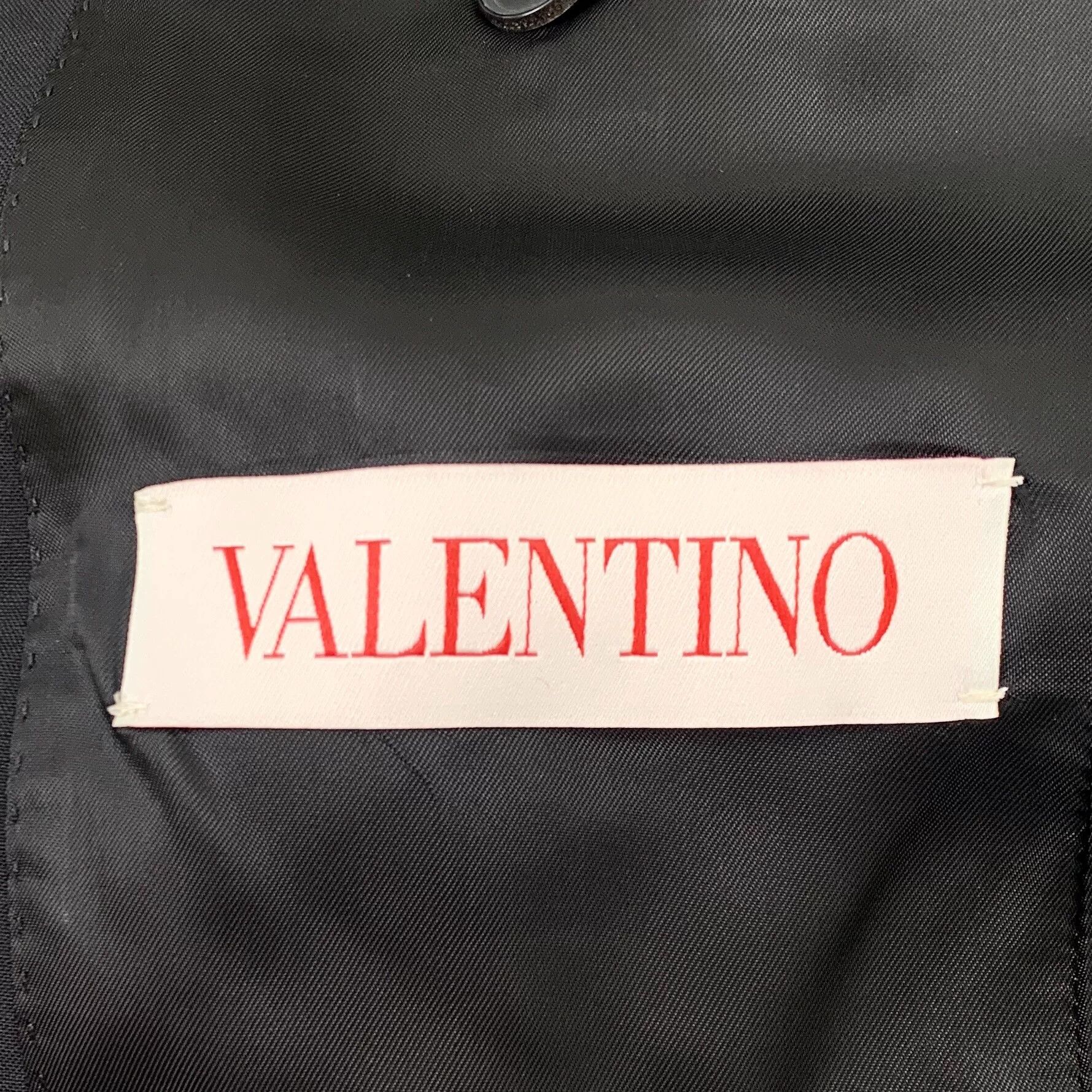Valentino Valentino Black Collared Long-Sleeve Blazer Size US S / EU 44-46 / 1 - 6 Thumbnail