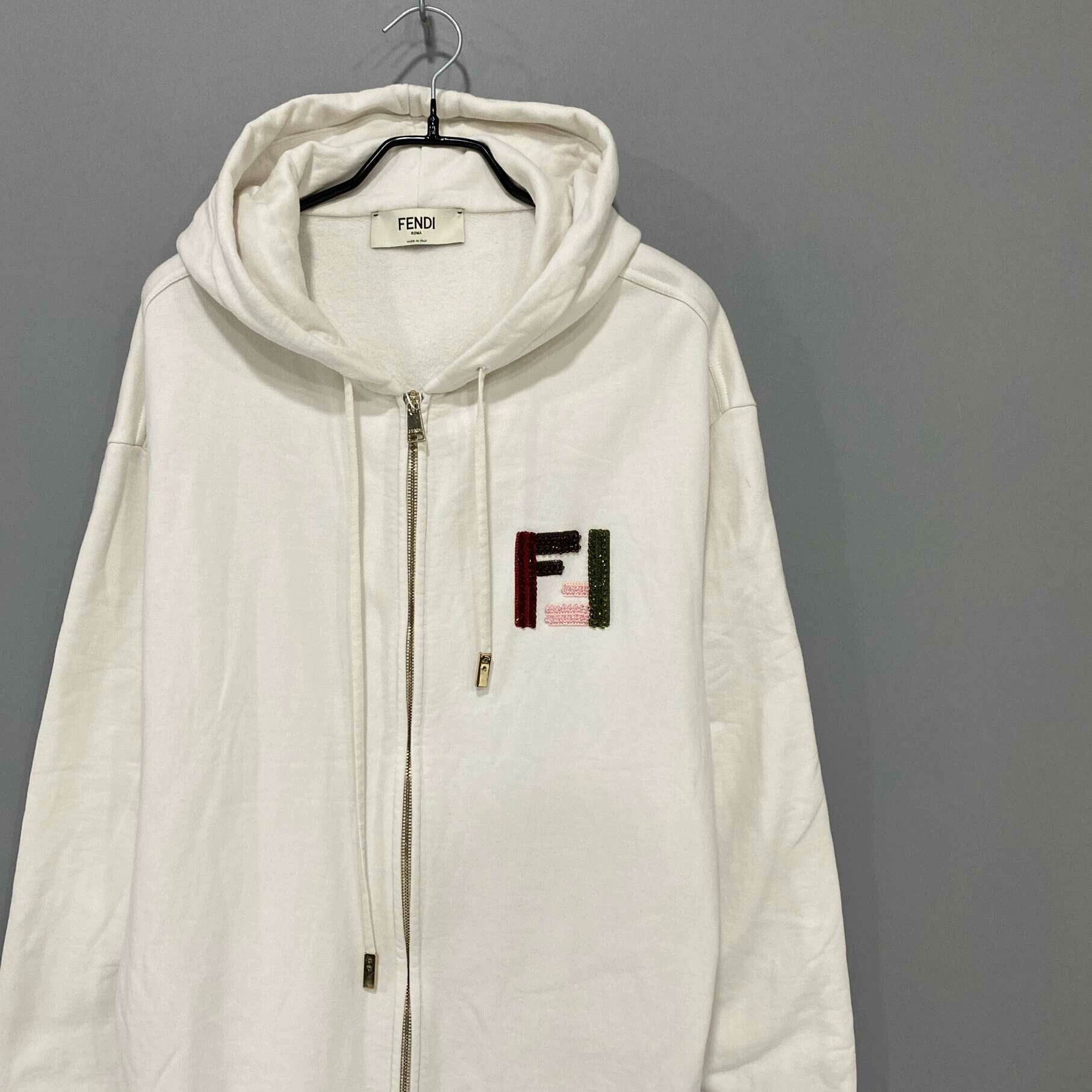 Fendi FENDI 2024 Sequin Logo Zip Jacket Size US M / EU 48-50 / 2 - 2 Thumbnail