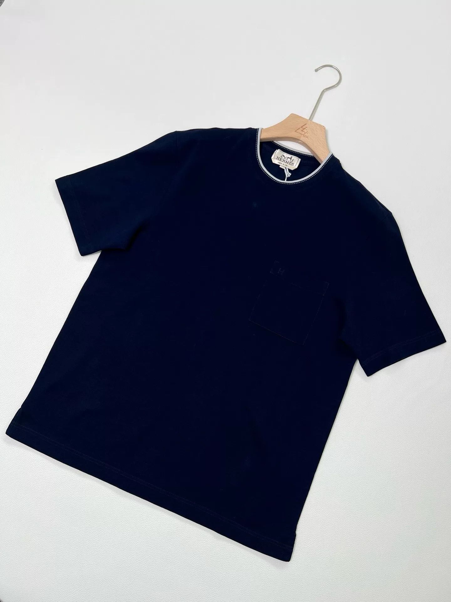 Hermes Hermes Cotton Short Sleeve T-shirt Size US M / EU 48-50 / 2 - 2 Thumbnail