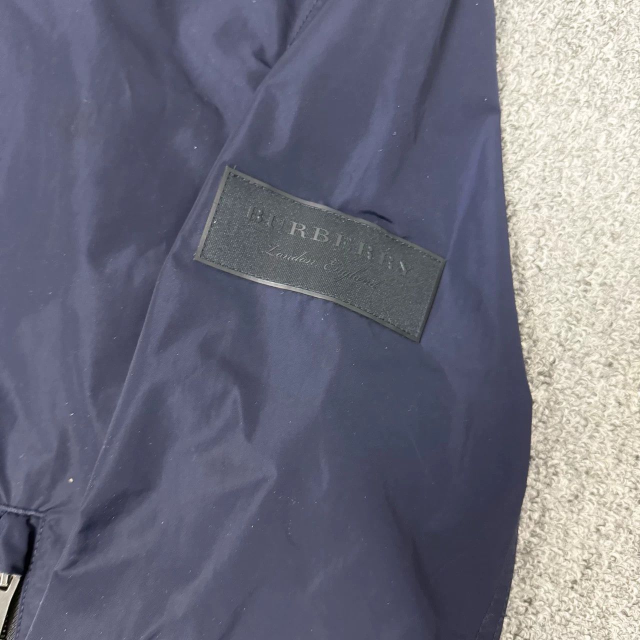 Burberry Burberry Navy Logo Nylon Jacket Size US S / EU 44-46 / 1 - 3 Thumbnail