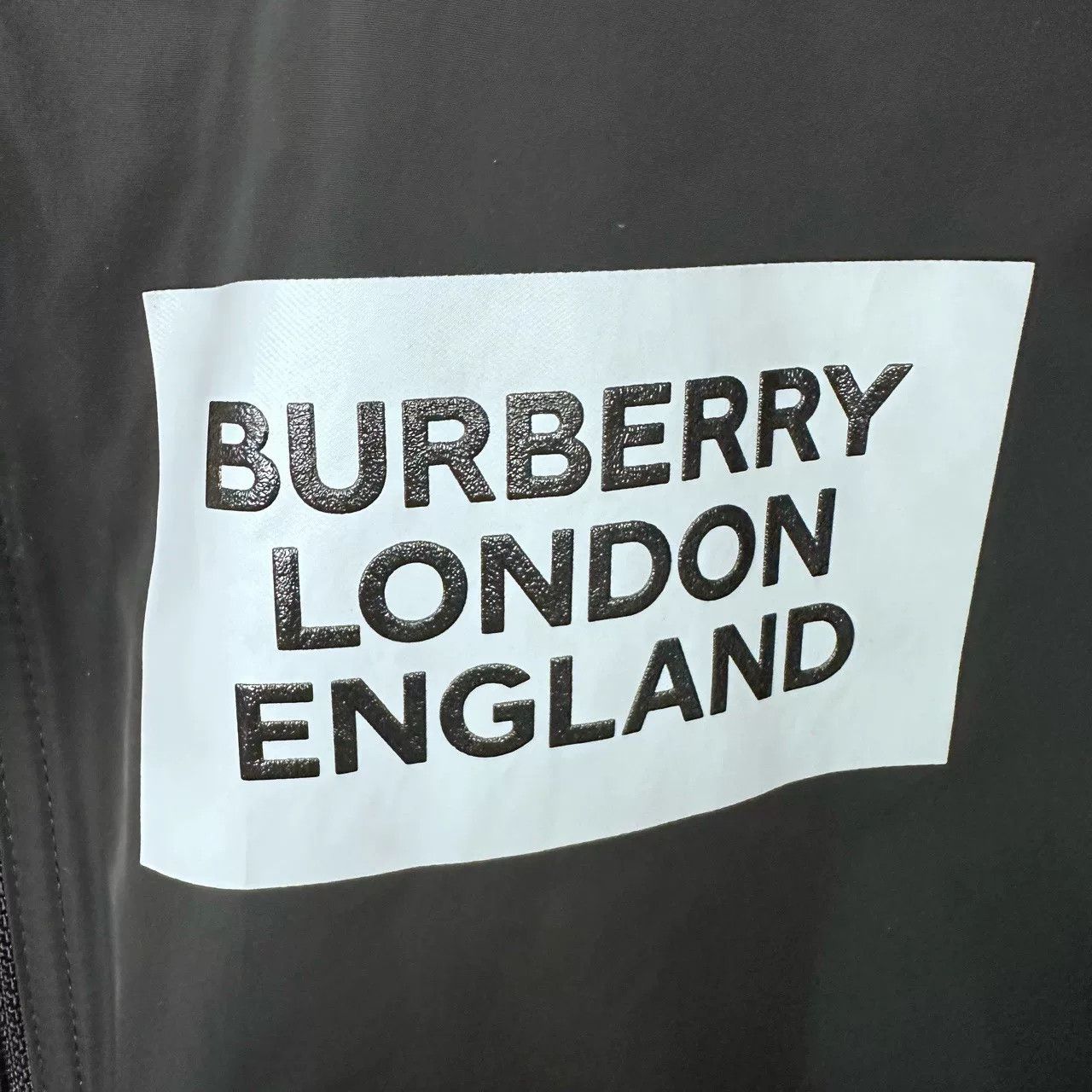 Burberry Burberry Black Hooded Label Jacket Size US S / EU 44-46 / 1 - 5 Thumbnail