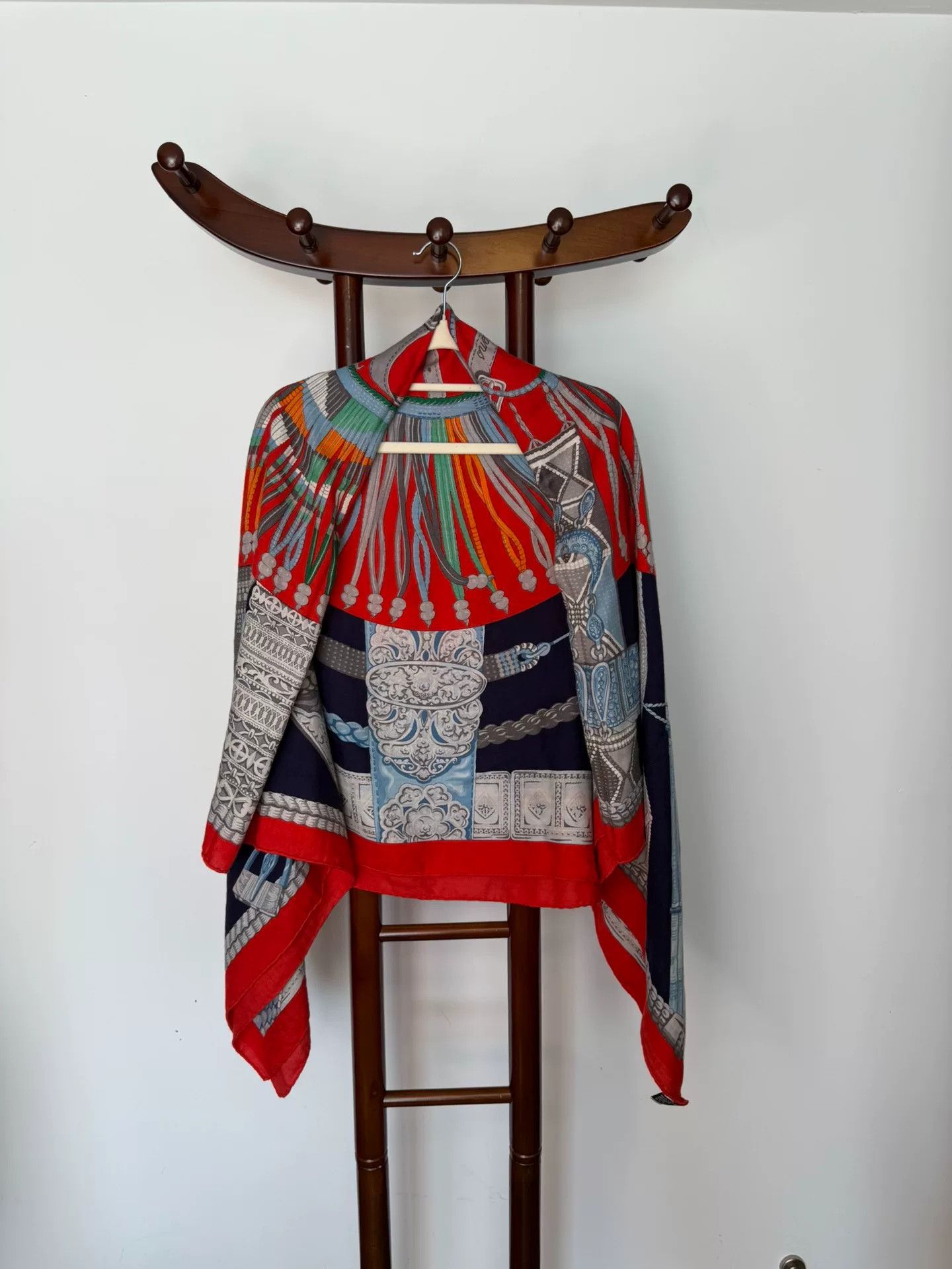 Hermes Hermes Cashmere Silk Blend Scarf Size ONE SIZE - 3 Thumbnail