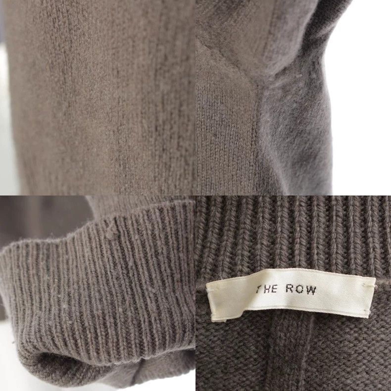 The Row The Row Gray Cashmere Wool Sweater Size US XS / EU 42 / 0 - 7 Thumbnail