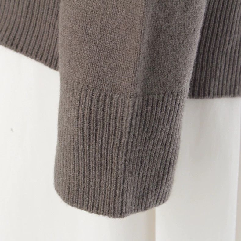 The Row The Row Gray Cashmere Wool Sweater Size US XS / EU 42 / 0 - 6 Thumbnail