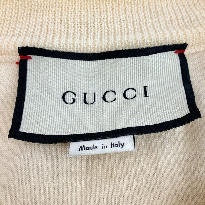 Gucci Gucci Beige Sequin Snow White Sweater Size US S / EU 44-46 / 1 - 6 Thumbnail