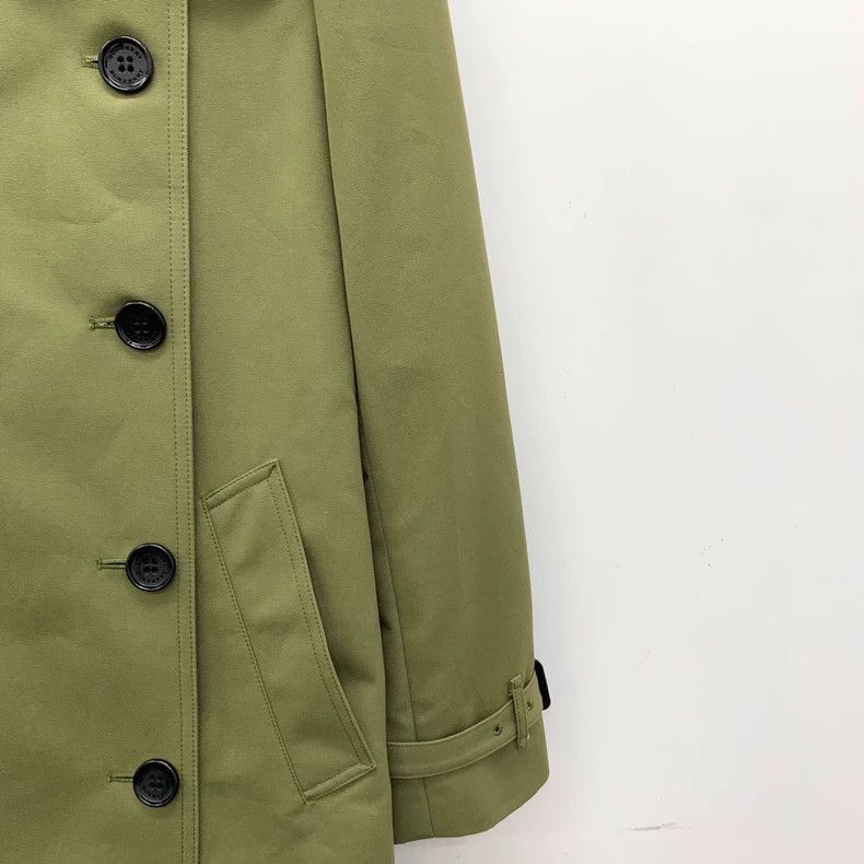 Burberry Burberry Green Trench Coat with Belt Size US S / EU 44-46 / 1 - 4 Thumbnail
