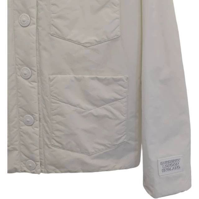 Burberry Burberry White Cotton Jacket S Size US S / EU 44-46 / 1 - 4 Thumbnail