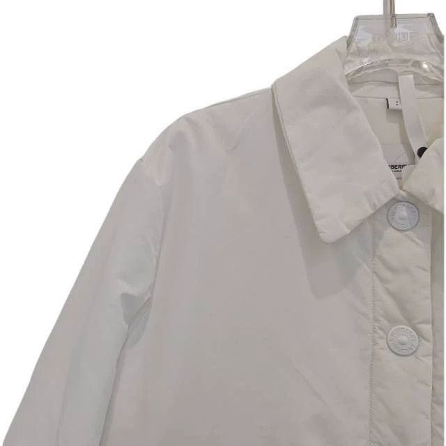 Burberry Burberry White Cotton Jacket S Size US S / EU 44-46 / 1 - 3 Thumbnail