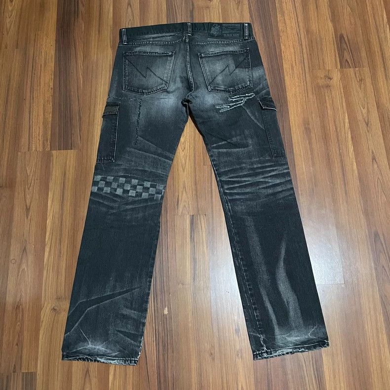 Neighborhood NEIGHBORHOOD 11AW Checkerboard Denim Jeans Size US 38 / EU 54 - 2 Thumbnail