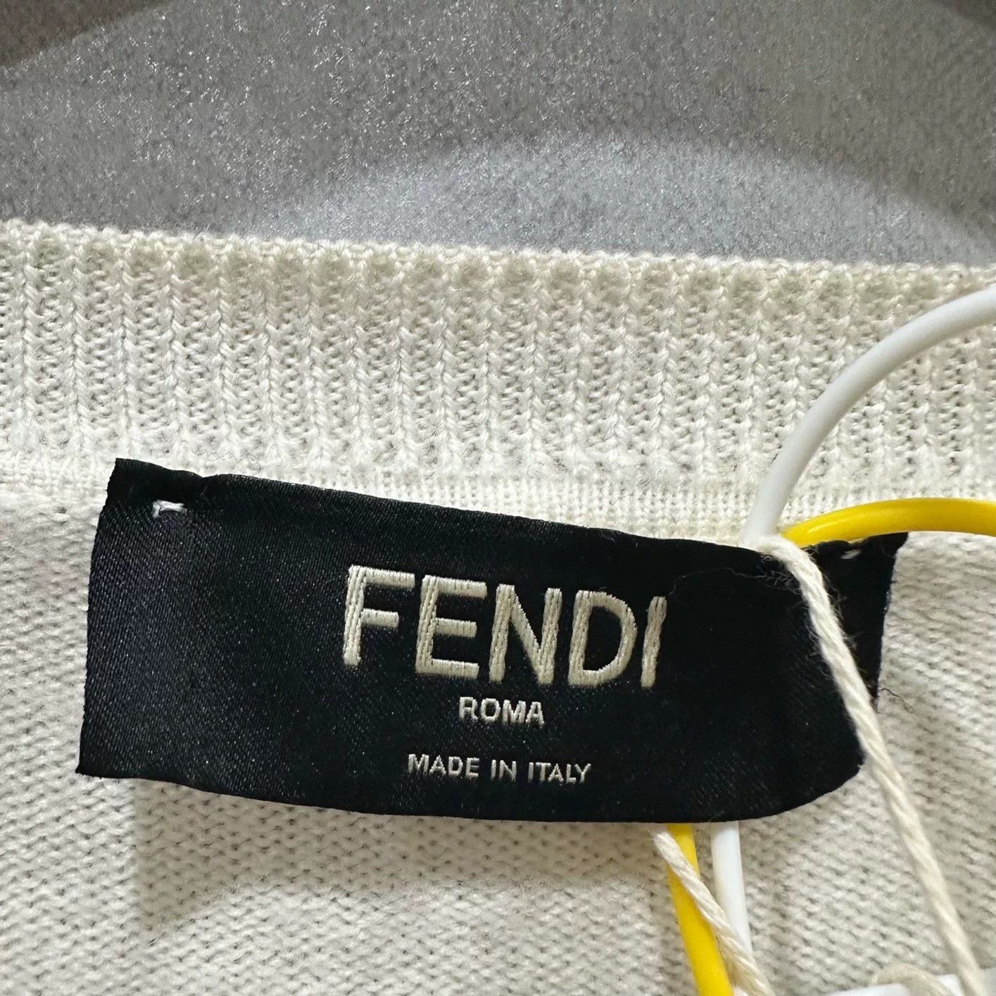 Fendi Fendi Colorblock Crewneck Sweater Size US XL / EU 56 / 4 - 3 Thumbnail