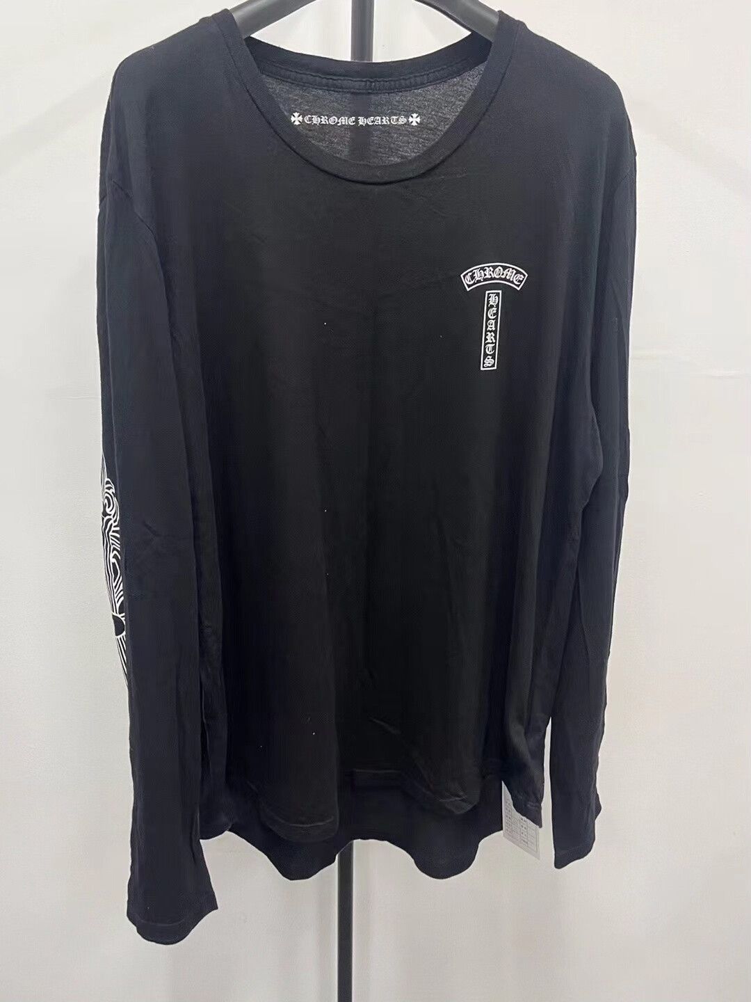Chrome Hearts Chrome Hearts Black Cross Long Sleeve Size US XL / EU 56 / 4 - 2 Thumbnail