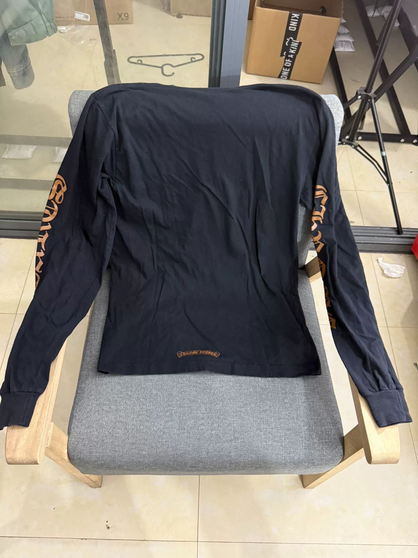 Chrome Hearts Chrome Hearts Sanskrit Arm Long Sleeve Top Size US M / EU 48-50 / 2 - 6 Thumbnail