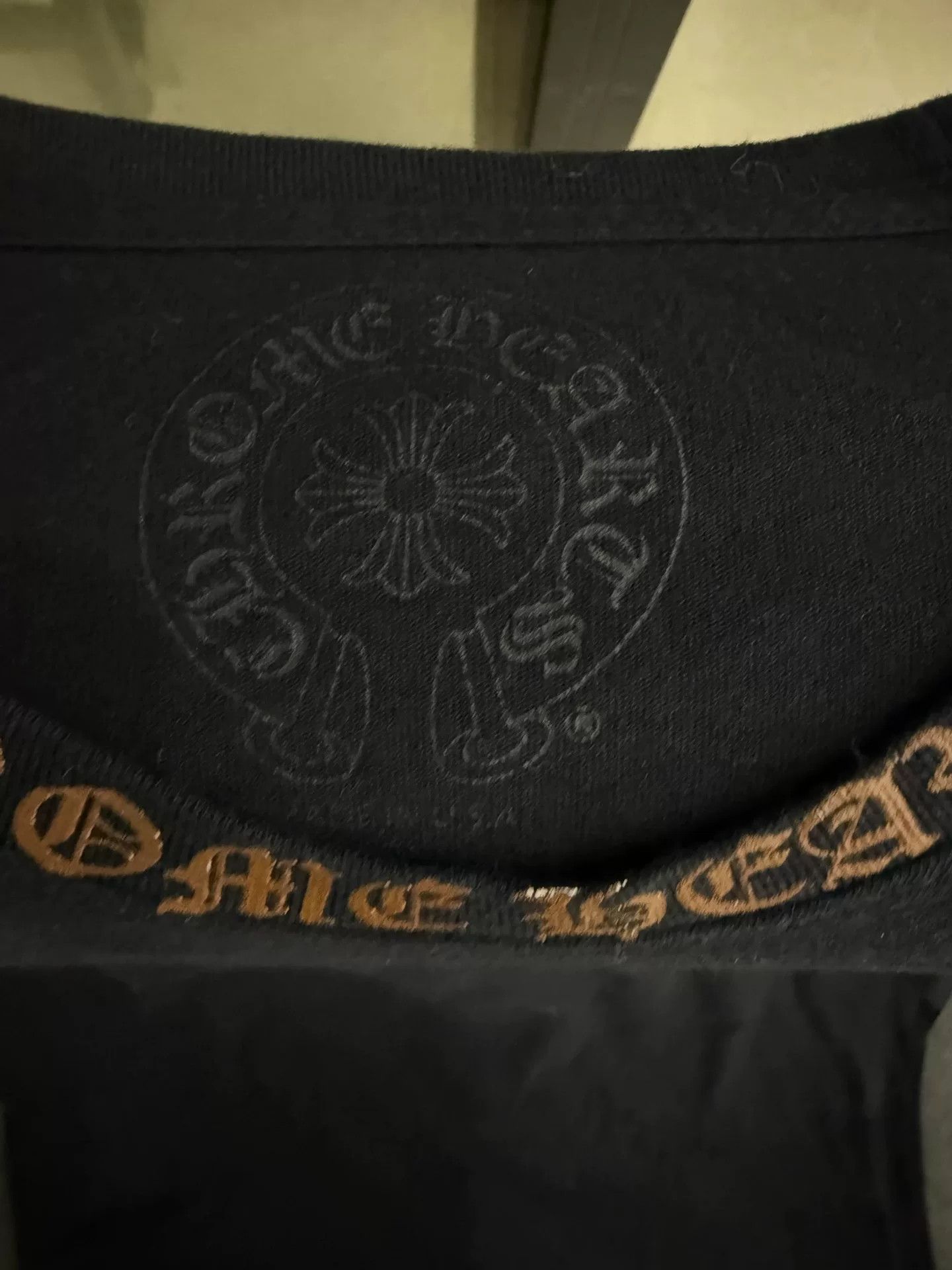Chrome Hearts Chrome Hearts Sanskrit Arm Long Sleeve Top Size US M / EU 48-50 / 2 - 2 Thumbnail