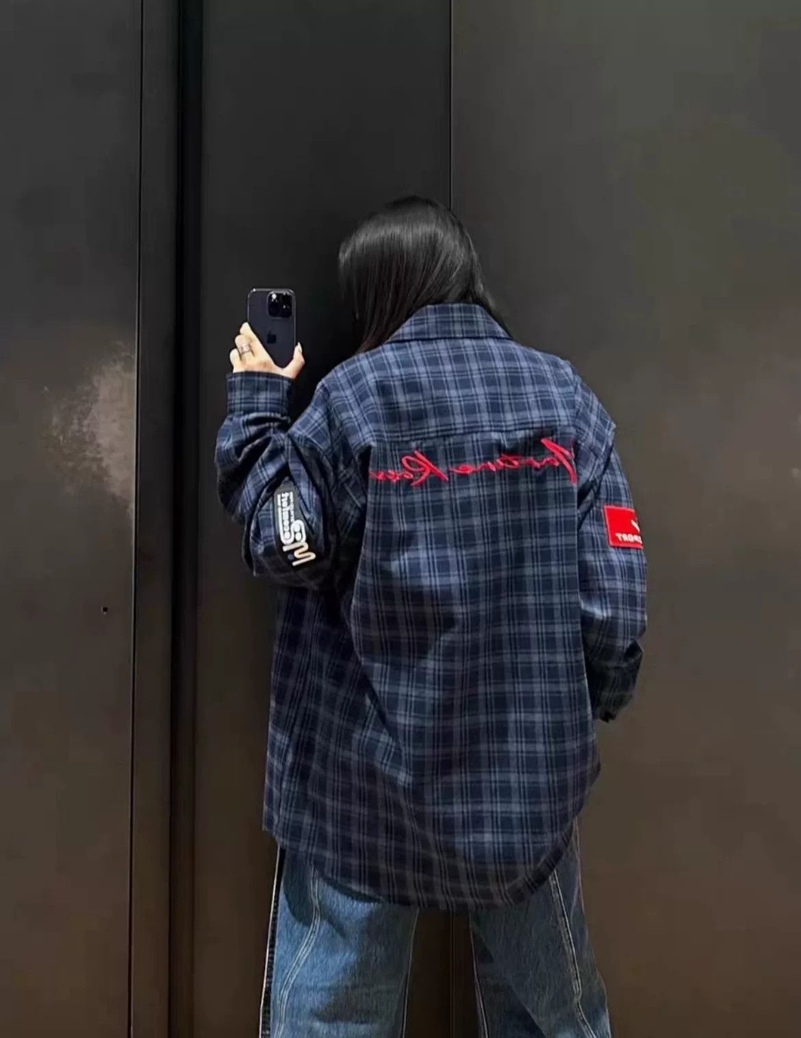 Martine Rose Martine Rose Plaid Chain Shirt Jacket Size US XS / EU 42 / 0 - 6 Thumbnail