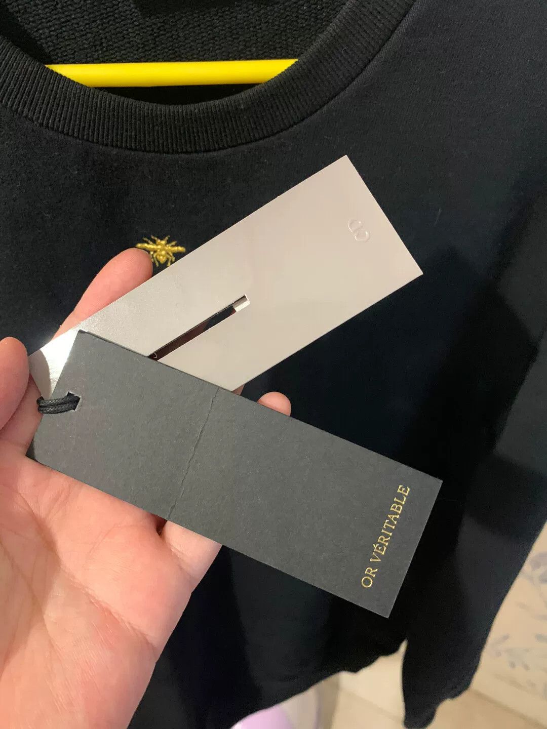 Dior dior black honeybee sweatshirt size L Size US L / EU 52-54 / 3 - 5 Thumbnail
