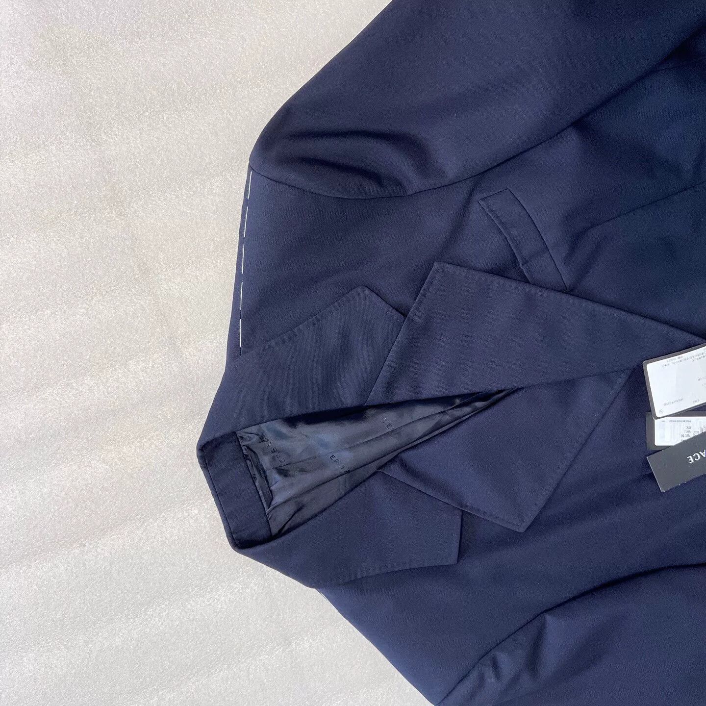Versace versace men's wool suit deep blue Size US L / EU 52-54 / 3 - 2 Thumbnail