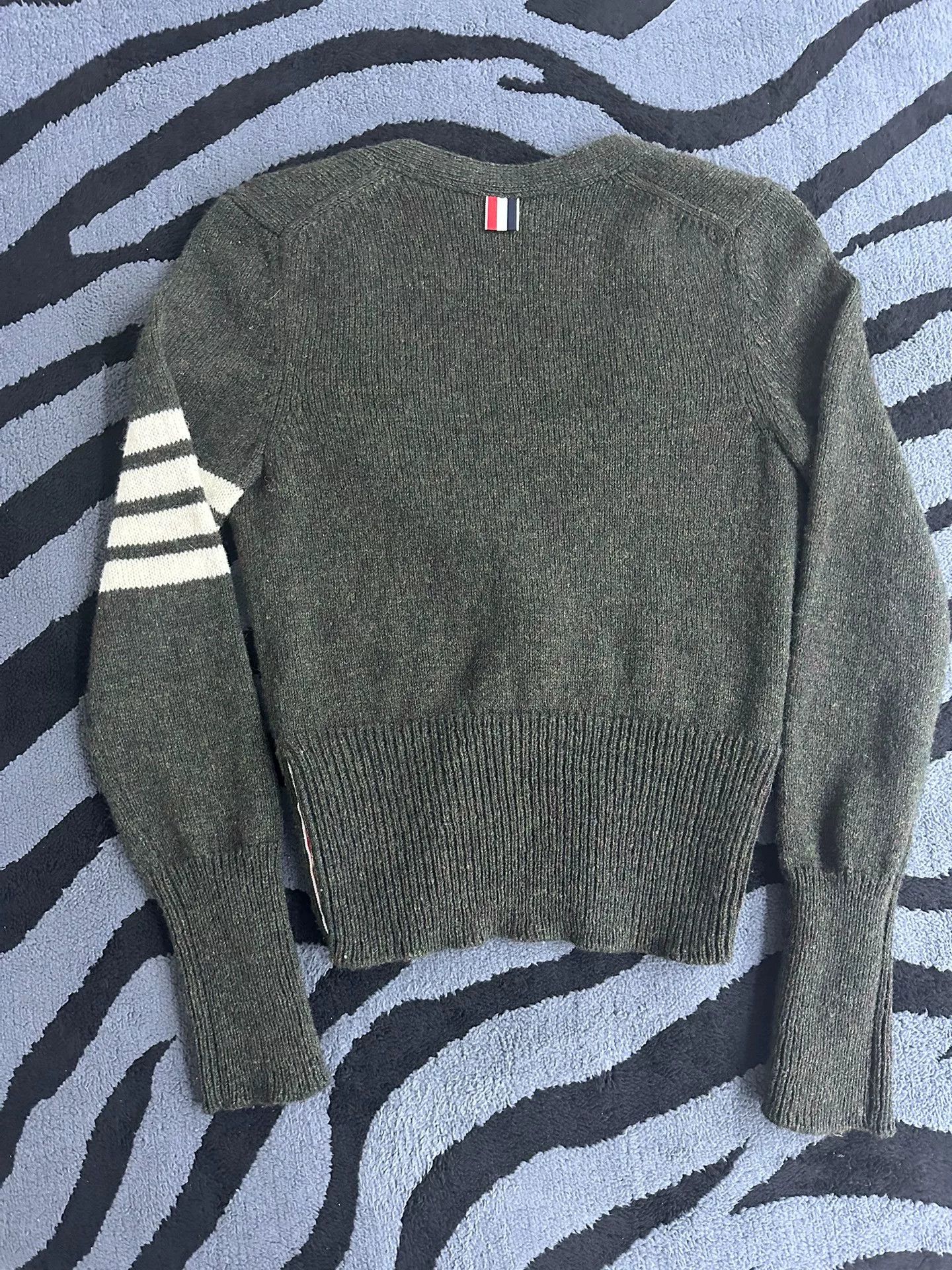 Thom Browne Thom Browne Wool Cardigan Size 38 Size US S / EU 44-46 / 1 - 2 Thumbnail