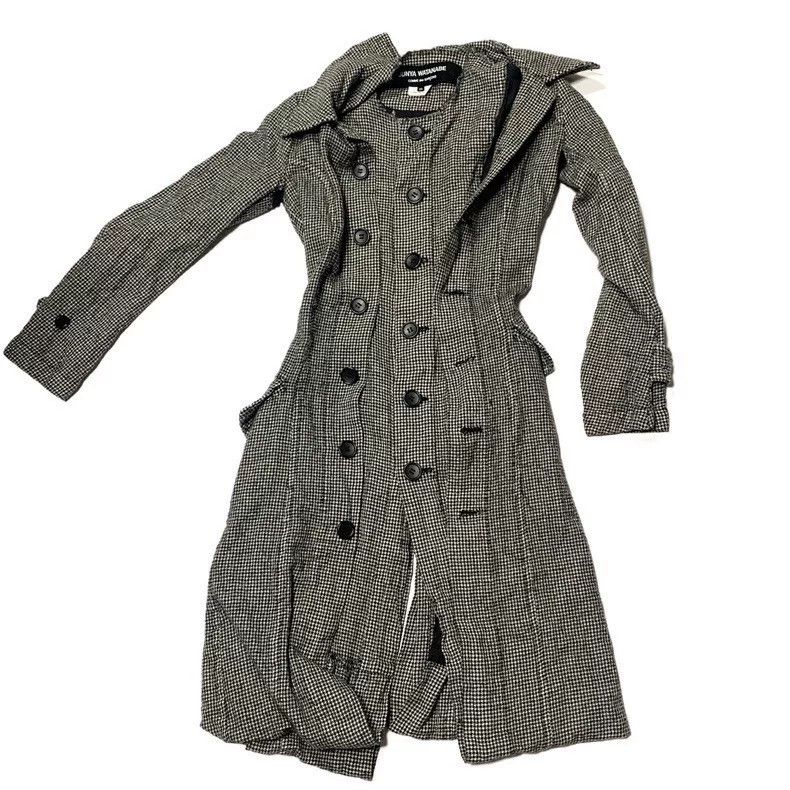 Junya Watanabe gray houndstooth jacket by junya watanabe Size US M / EU 48-50 / 2 - 2 Thumbnail