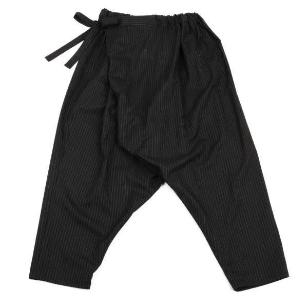 Junya Watanabe black vintage striped design pants Size US 26 / EU 42 - 2 Thumbnail