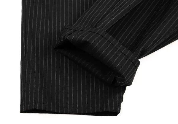 Junya Watanabe black vintage striped design pants Size US 26 / EU 42 - 8 Thumbnail