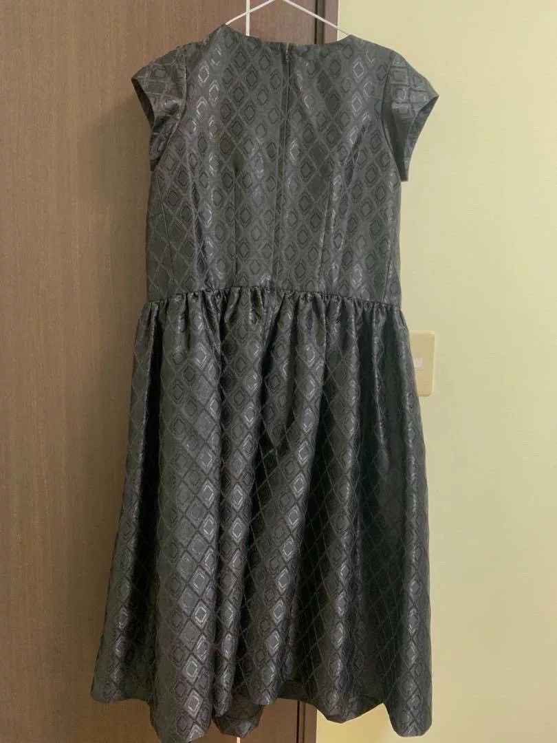 Comme des Garcons CDG Bow Accent Black Dress Size US 36 / EU 52 - 3 Thumbnail