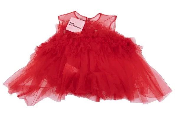 Comme des Garcons COMME des GARCONS Red Tulle Top Size US M / EU 48-50 / 2 - 3 Thumbnail