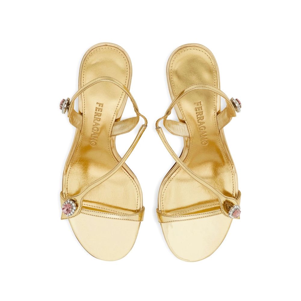 Salvatore Ferragamo Ferragamo GOLD Boots Size US 5.5 / IT 35.5 - 4 Thumbnail