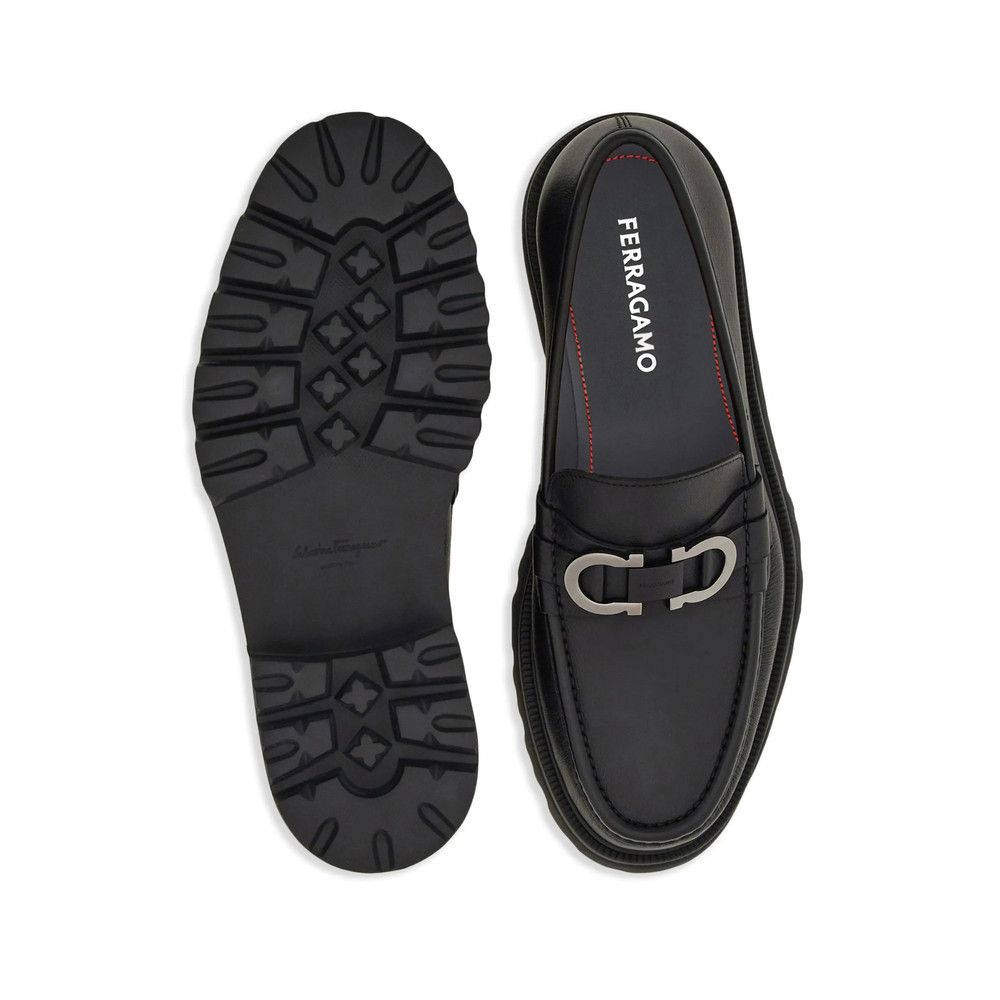 Salvatore Ferragamo Ferragamo BLACK Loafers Size US 8.5 / EU 41-42 - 4 Thumbnail