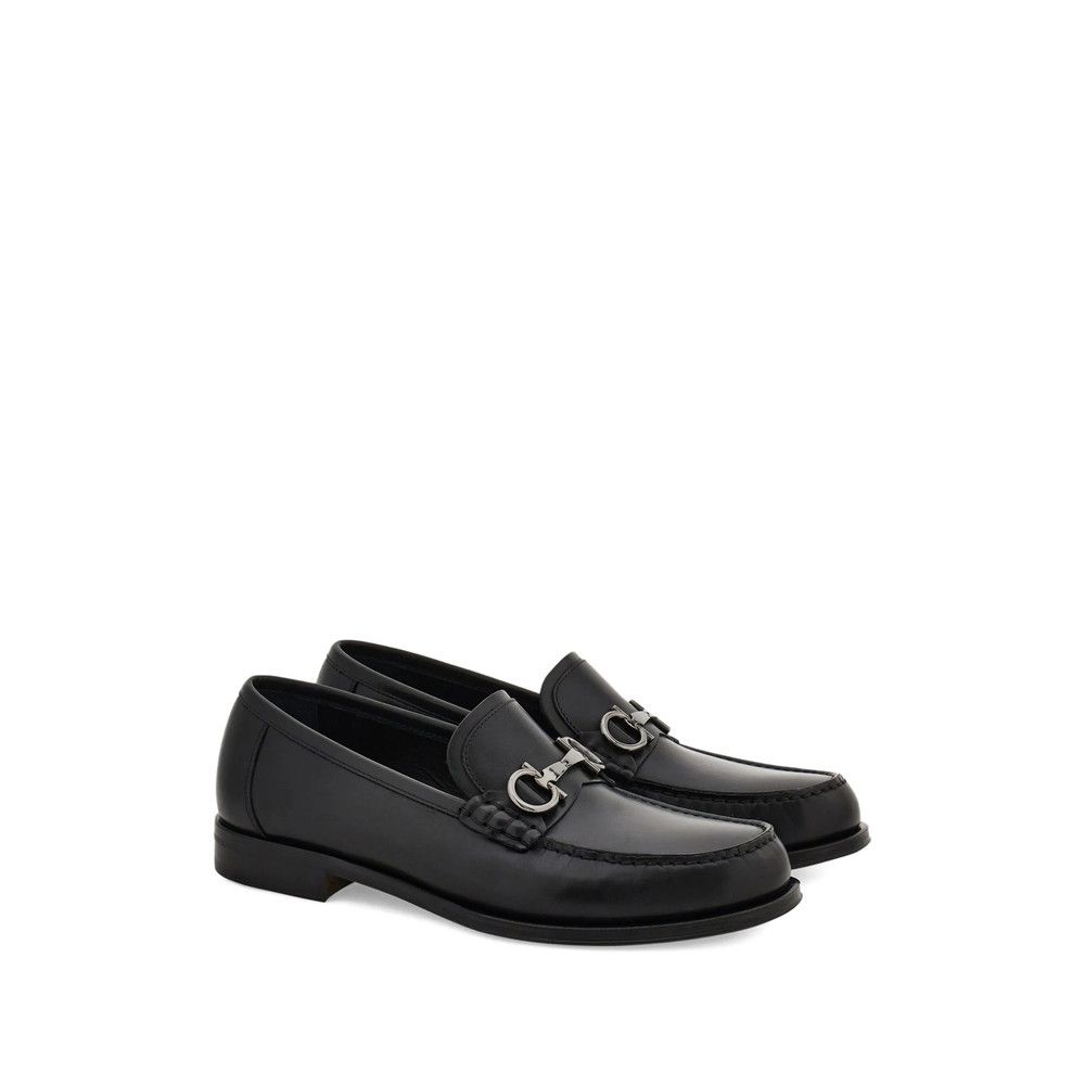 Salvatore Ferragamo Ferragamo BLACK Loafers Size US 8.5 / EU 41-42 - 5 Thumbnail