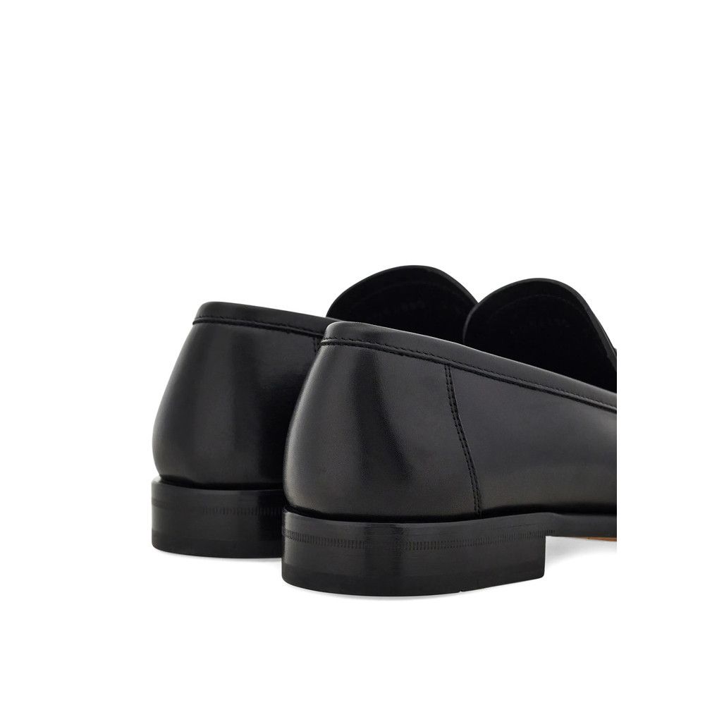 Salvatore Ferragamo Ferragamo BLACK Loafers Size US 10.5 / EU 43-44 - 3 Thumbnail
