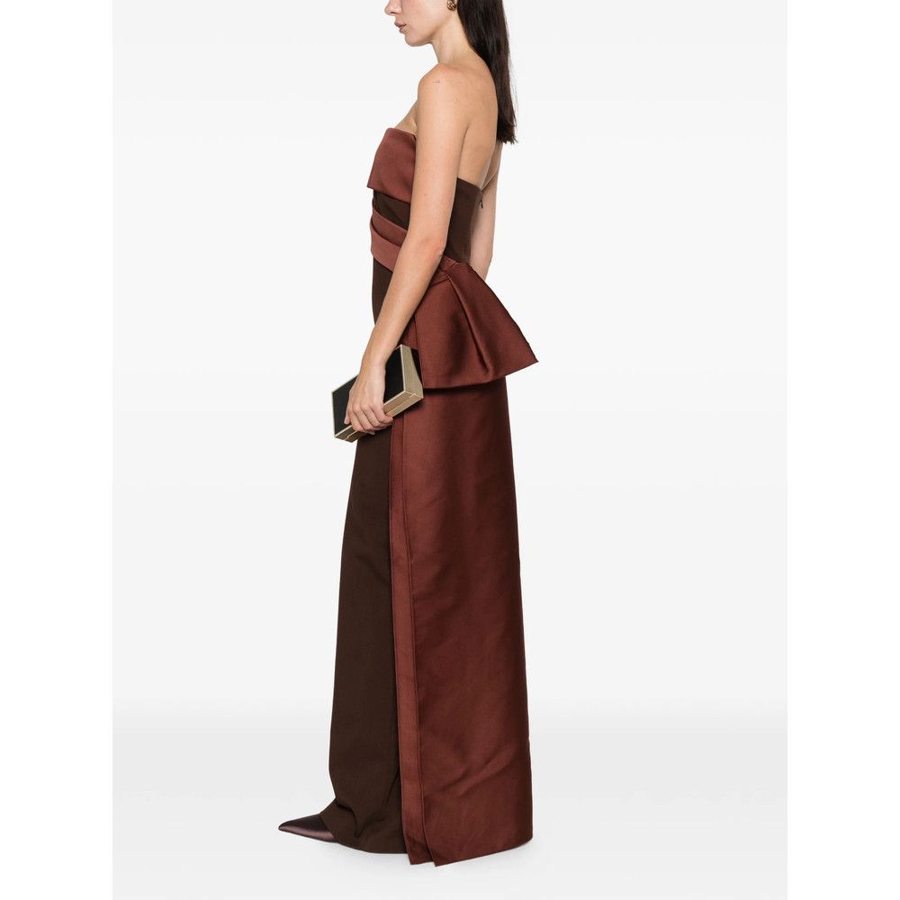 Roland Mouret Roland Mouret BROWN Dresses - Cocktail & Party Dresses Size XL / US 12-14 / IT 48-50 - 4 Thumbnail