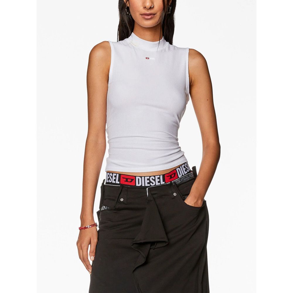Diesel Diesel WHITE Tops - Vests & Tank Tops Size S / US 4 / IT 40 - 4 Thumbnail
