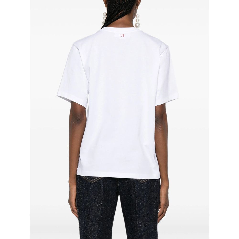 Victoria Beckham Victoria Beckham WHITE Tops - T-shirts & Jerseys Size L / US 10 / IT 46 - 5 Thumbnail