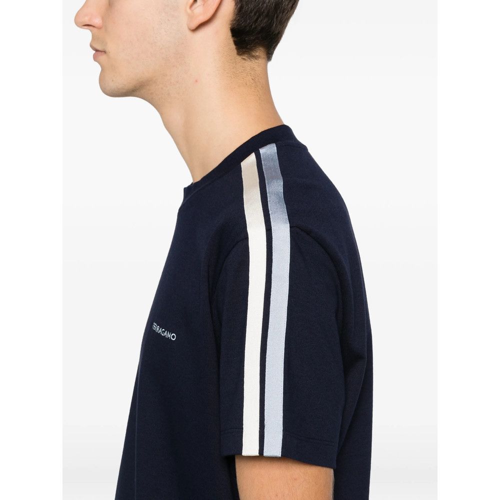 Salvatore Ferragamo Ferragamo BLUE T-Shirts & Vests - T-Shirts Size US L / EU 52-54 / 3 - 4 Thumbnail