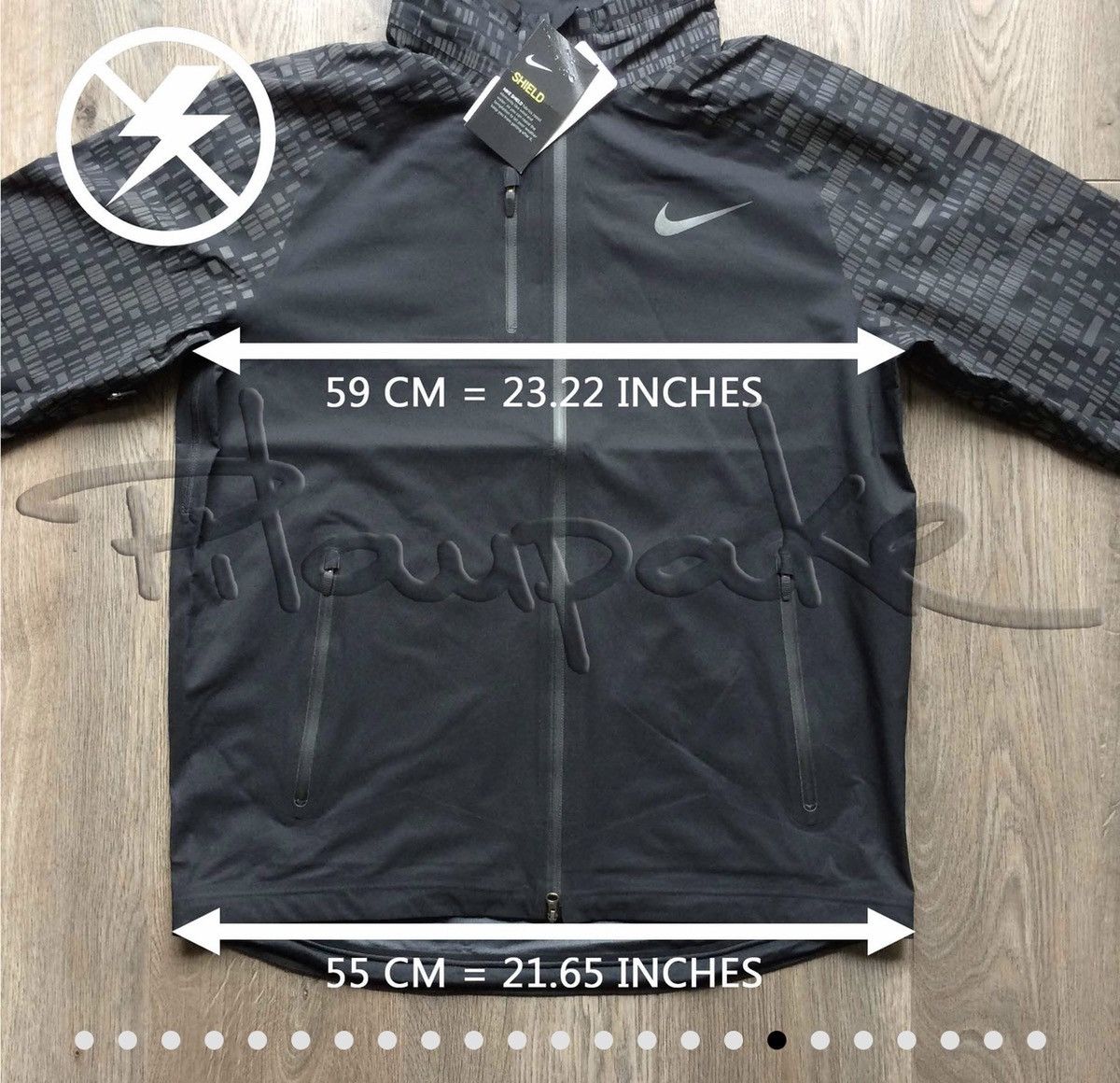 Nike Nike Hypershield Flash Running Jacket 3M Reflective Size US M / EU 48-50 / 2 - 5 Thumbnail