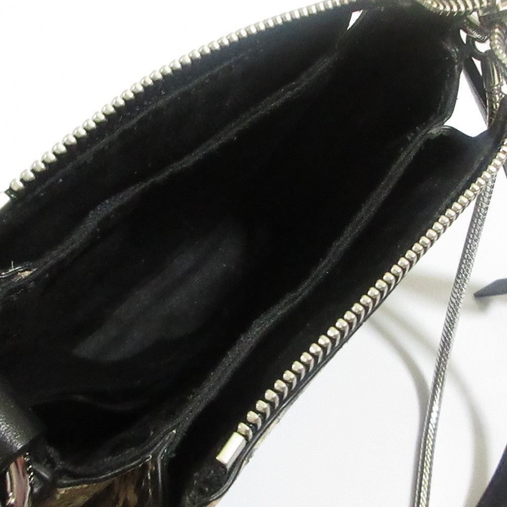 Other Other All Saints SLIVER MINI RND XBODY Python Embossed Shoulder Bag Leather Crossbody Bag DUTY FREE for USA Size ONE SIZE - 11 Thumbnail