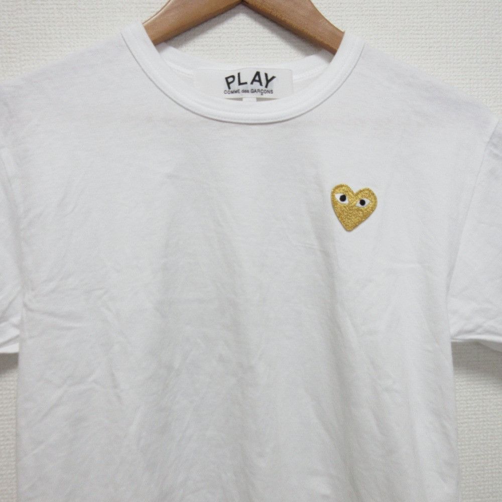 Other Other PLAY COMME des GARCONS Heart Patch T-shirt Cotton T-Shirts AX-T216 DUTY FREE for USA Size ONE SIZE - 3 Thumbnail