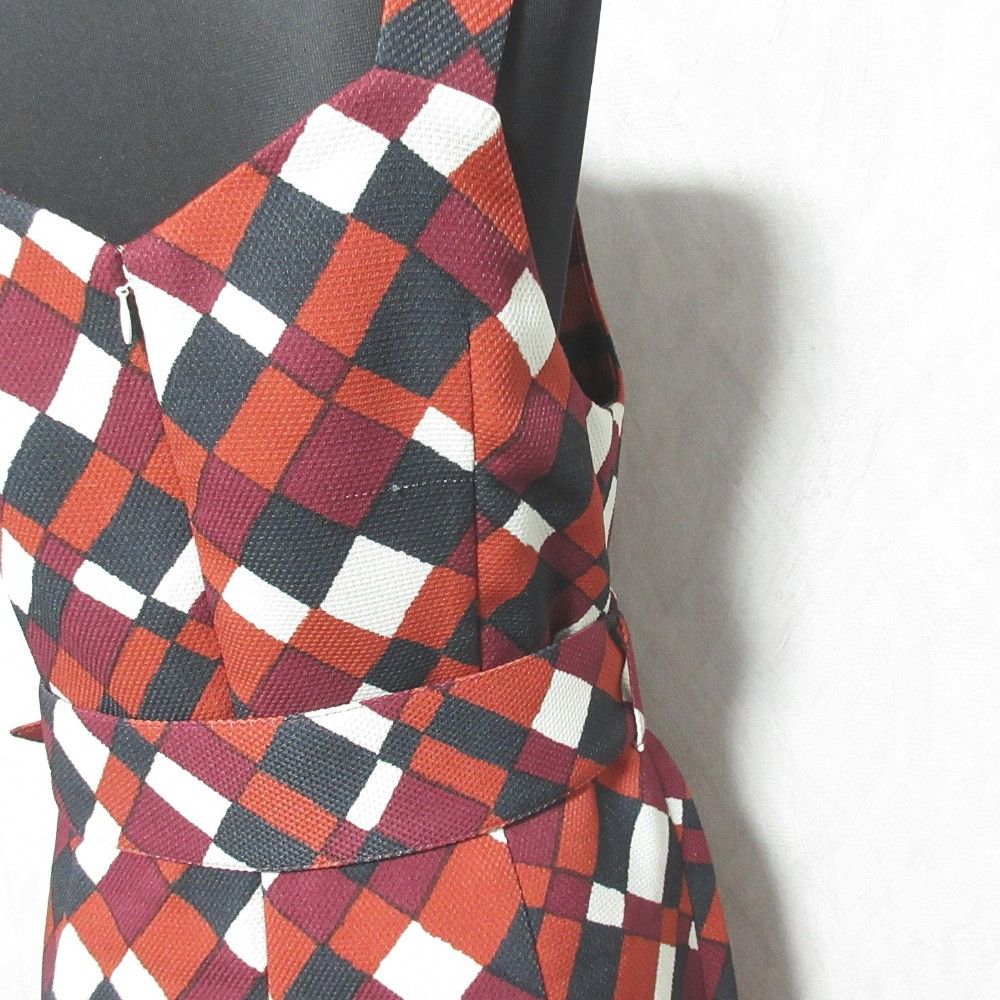 Other Other GRACE CONTINENTAL Check Print Dress Cotton Dresses 0122431029 DUTY FREE for USA Size ONE SIZE - 8 Thumbnail