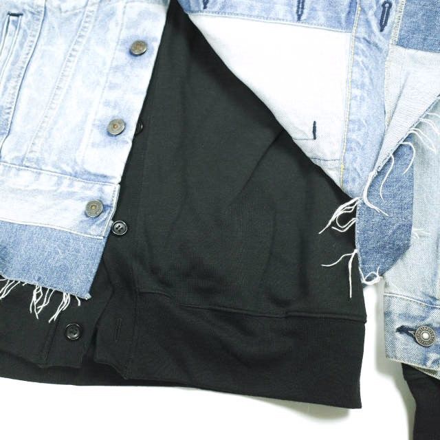 Other Other Junya Watanabe Man Comme des Garcons x Levi's WO-J206 Cotton Denim Jacket Denim Outerwear WO-J206 DUTY FREE for USA Size ONE SIZE - 8 Thumbnail
