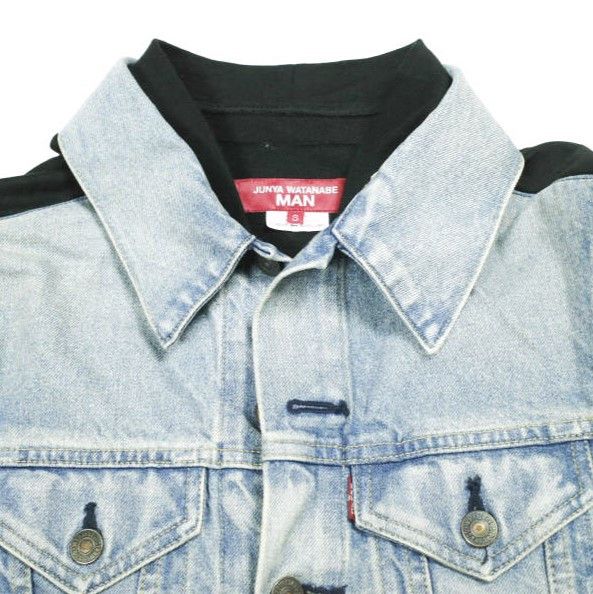 Other Other Junya Watanabe Man Comme des Garcons x Levi's WO-J206 Cotton Denim Jacket Denim Outerwear WO-J206 DUTY FREE for USA Size ONE SIZE - 4 Thumbnail
