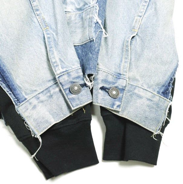 Other Other Junya Watanabe Man Comme des Garcons x Levi's WO-J206 Cotton Denim Jacket Denim Outerwear WO-J206 DUTY FREE for USA Size ONE SIZE - 6 Thumbnail