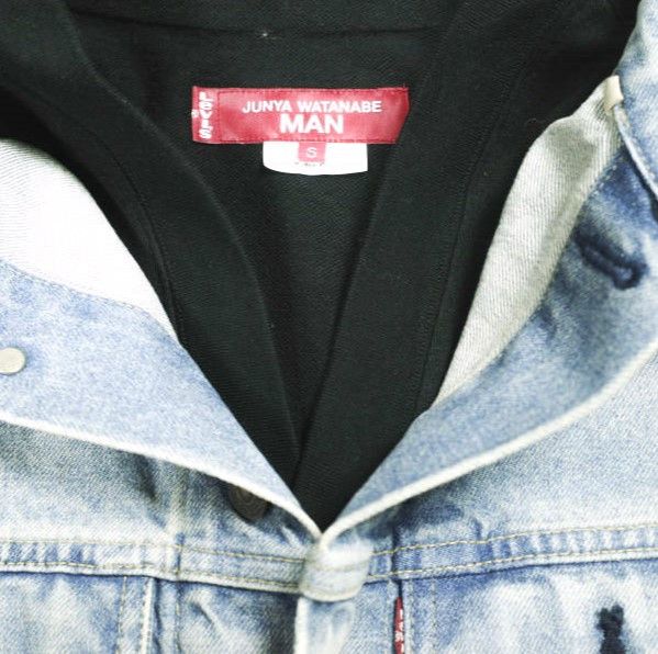 Other Other Junya Watanabe Man Comme des Garcons x Levi's WO-J206 Cotton Denim Jacket Denim Outerwear WO-J206 DUTY FREE for USA Size ONE SIZE - 5 Thumbnail