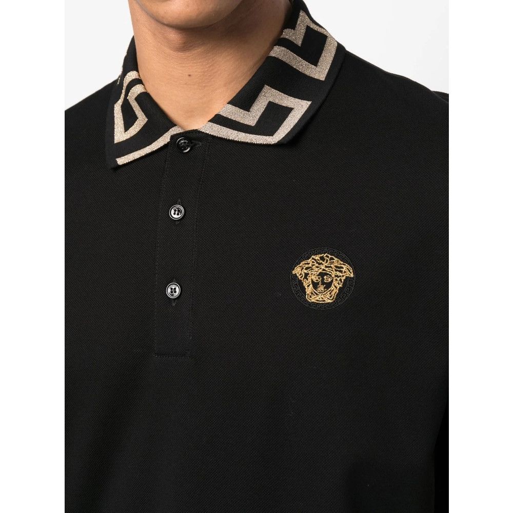 Versace Versace BLACK Polo Shirts Size US XL / EU 56 / 4 - 3 Thumbnail